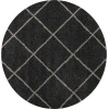 Nourison Home Brisbane BRI03 Charcoal 6 ft. 7 in. Round Area Rug