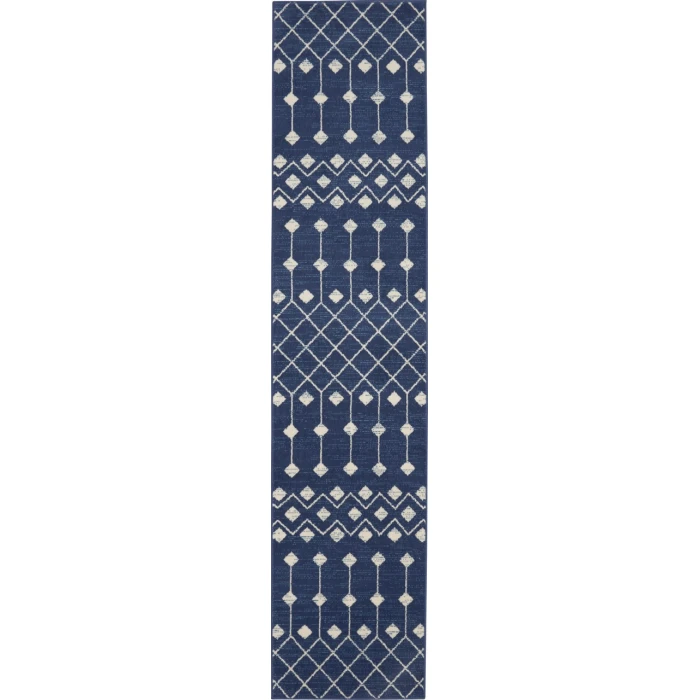 Nourison Grafix Runner Area Rug GRF37-Navy