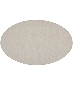 Nourison Home Courtyard COU01 Ivory Silver 8 ft. Round Area Rug
