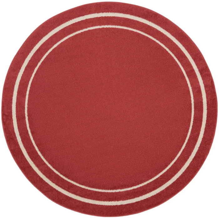 Nourison Nourison Essentials Area Rug NRE02 Brick/Ivory