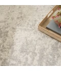 Nourison Quarry Cream Grey QUA01 8 ft. X 10 ft. Rect. Rug