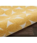 Nourison Harper Yellow DS301 2ft.2in. x 7ft.6in. Rect. Rug