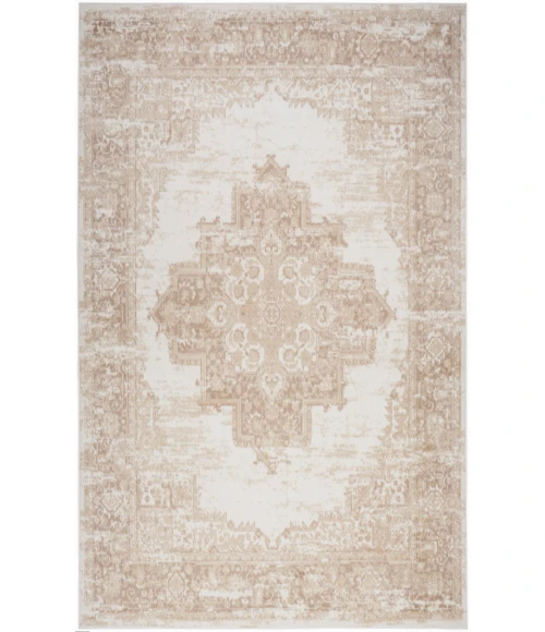 Nourison Grafix Ivory Beige GRF14 9 ft. X 12 ft. Rectangle Rug