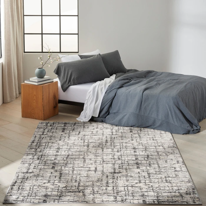 Calvin Klein Rush Area Rug CK952 Ivory/Grey