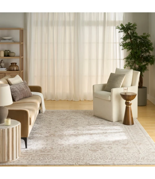 Nourison Shadows Ivory Grey SHW05 9 ft. X 12 ft. Rect. Rug