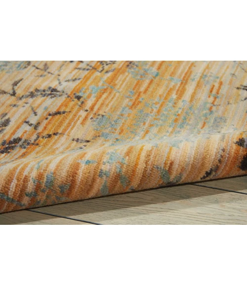Nourison Rhapsody Area Rug RH013-Caramel/Cream