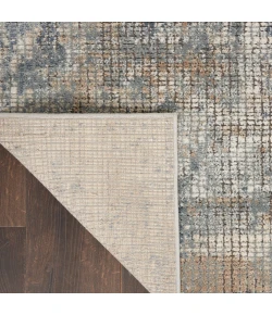 Nourison Home Quarry QUA02 Blue Beige 3 ft. 9 in. X 5 ft. 9 in. Area Rug