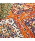 Nourison Allur Area Rug ALR02-Orange Multicolor
