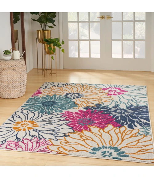 Nourison Passion Area Rug PSN17 Ivory/Multi