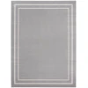 Nourison Home Nourison Essentials NRE02 Grey/Ivory 8 ft. X 10 ft. Area Rug