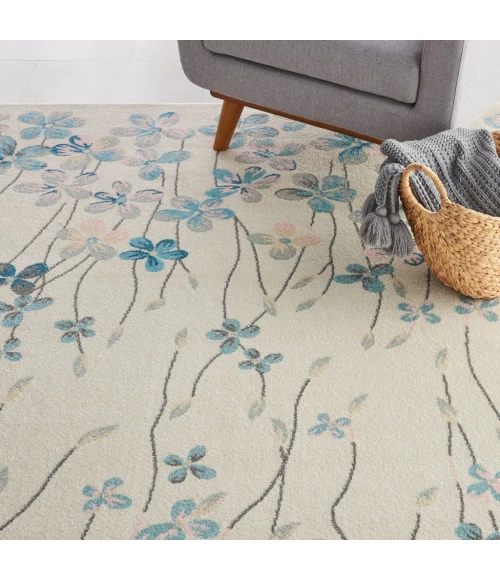 Nourison Tranquil Area Rug TRA04-Ivory