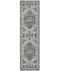 Nourison Quarry Navy Ivory QUA18 8 ft. Rect. Rug