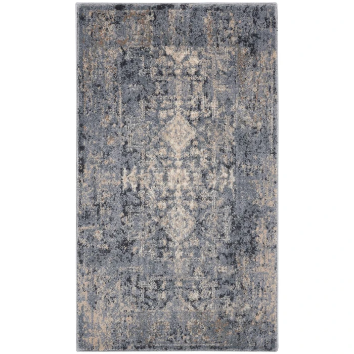 Kathy Ireland Moroccan Celebration Area Rug KI3M1-Slate