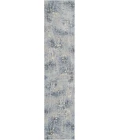 Nourison Somerset Runner Area Rug ST74-Silver/Blue