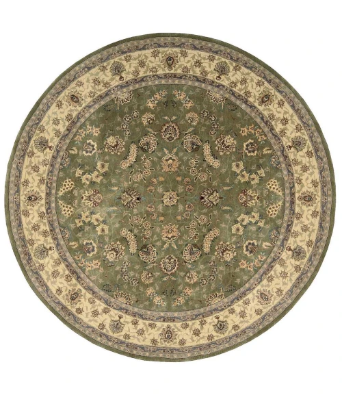 Nourison 2000 Round Area Rug 2003-Olive
