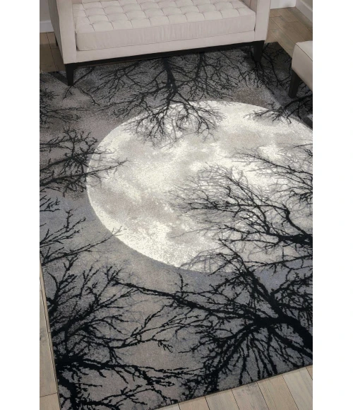 Nourison Twilight Area Rug TWI17 Moon 7'9" x 9'9"