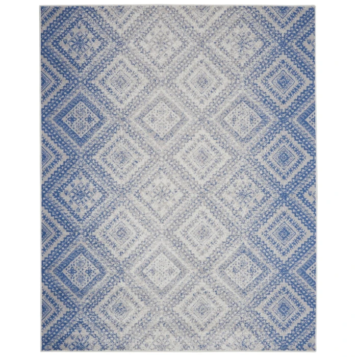 Nourison Whimsicle Area Rug WHS17-Ivory Blue