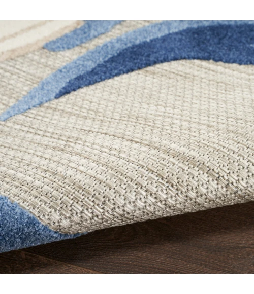 Nourison Aloha Area Rug ALH33 Blue Grey