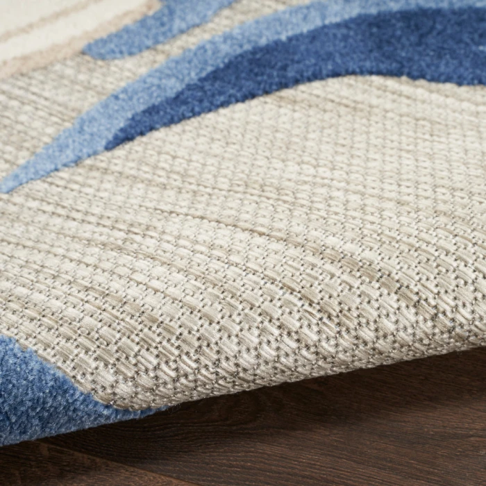 Nourison Aloha Area Rug ALH33 Blue Grey