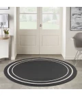 Nourison Nourison Essentials Area Rug NRE02 Black Ivory