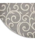 Nourison Grafix Round Area Rug GRF19-Grey