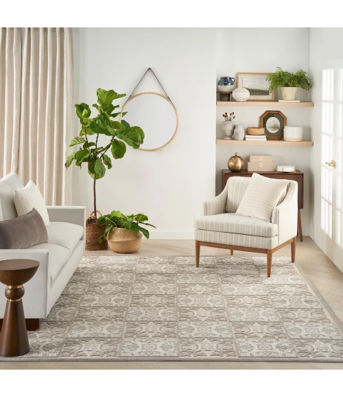 Nourison Aloha Area Rug ALH34 Ivory Grey