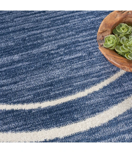 Nourison Nourison Essentials Area Rug NRE02 Navy/Ivory