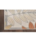 Nourison Aloha Blue Mocha ALH18 6 ft. X 9 ft. Rectangle Rug