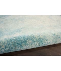 Nourison Passion Area Rug PSN10 Navy/Light Blue 2'2" x 10'