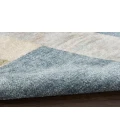 Nourison Astra Machine Washable Blue Green Multi ASW09 3 ft. 3 in. X 5 ft. Rectangle Rug