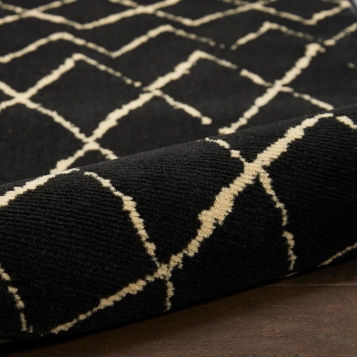 Nourison Grafix Area Rug GRF04-Black