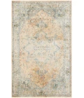 Nourison Astra Machine Washable Beige Blue ASW12 3 ft. 3 in. X 5 ft. Rectangle Rug