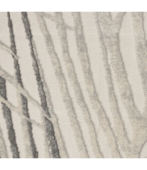 Nourison Rustic Textures Area Rug RUS17-Ivory/Grey