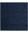 Nourison Essentials Midnight Blue Area Rug NRE01-Midnight Blue