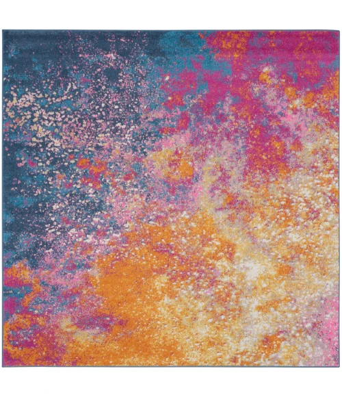 Nourison Passion Area Rug PSN10 Sunburst