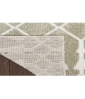 Nourison Astra Machine Washable Sage ASW10 3 ft. 3 in. X 5 ft. Rectangle Rug