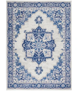 Nourison Home Whimsicle WHS03 Ivory Blue 6 ft. X 9 ft. Area Rug