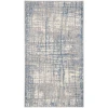 Calvin Klein CK950 Rush CK950 Ivory Blue 2 ft. 2 in. X 3 ft. 9 in. Area Rug