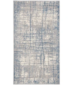 Calvin Klein CK950 Rush CK950 Ivory Blue 2 ft. 2 in. X 3 ft. 9 in. Area Rug