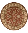 Nourison Living Treasures Round Area Rug LI05-Rust