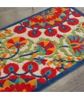Nourison Aloha Area Rug ALH20-Red/Multi