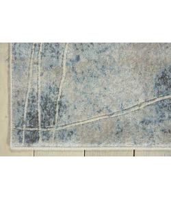 Nourison Home Somerset ST74 Silver Blue 2 ft. X 5 ft. 9 in. Area Rug