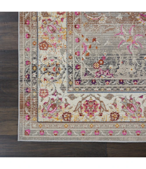Nourison Vintage Kashan Area Rug VKA01-Grey