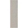 Nourison Home Twist Reversible TWS01 Grey 2 ft. 2 in. X 8 ft. Area Rug