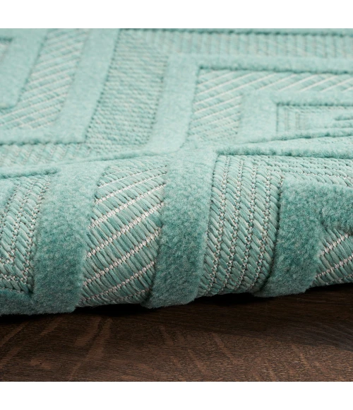 Nourison Versatile Area Rug NRV01 Aqua/Teal