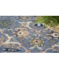 Nourison Allur Light Blue ALR03 7 ft. 10 in. X 9 ft. 10 in. Rectangle Rug