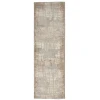 Calvin Klein CK950 Rush CK950 Ivory Taupe 2 ft. 3 in. X 7 ft. 3 in. Area Rug