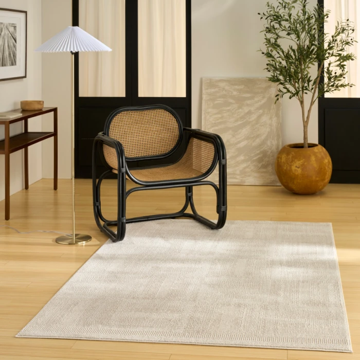 Nourison Home Nordic Taupe NRC11 5 ft. X 7 ft. Rectangle Rug
