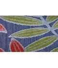 Nourison Aloha Navy Multicolor ALH18 5 ft. 3 in. X 7 ft. 5 in. Rectangle Rug