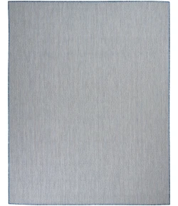 Nourison Home Courtyard COU01 Ivory Blue 10 ft. X 14 ft. Area Rug
